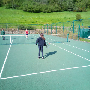 Playing Tennis